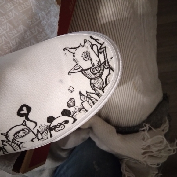 Vans Authentic Lovey outodeath Bldbl/true White men’s - Picture 3 of 5